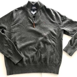 Tommy Hilfiger Men’s polo golf sweater long sleeves size L
Excellent condition